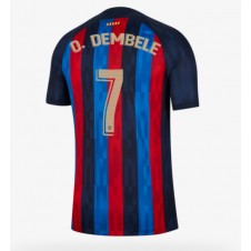 Barcelona Ousmane Dembele #7 Hjemmedrakt 2022-23 Kortermet